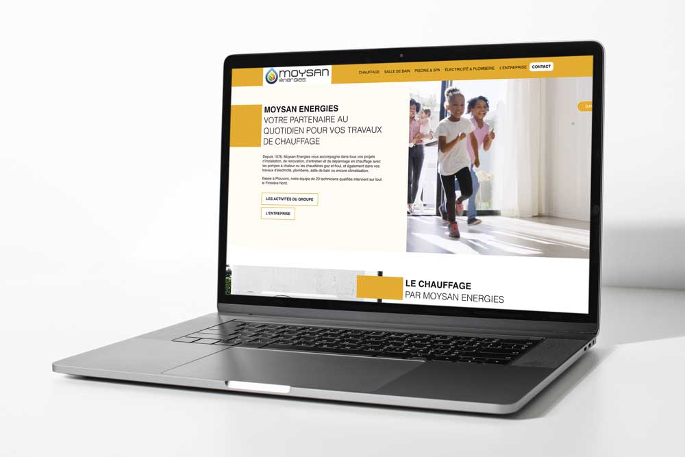 Nouveau site internet pour Moysan Energie